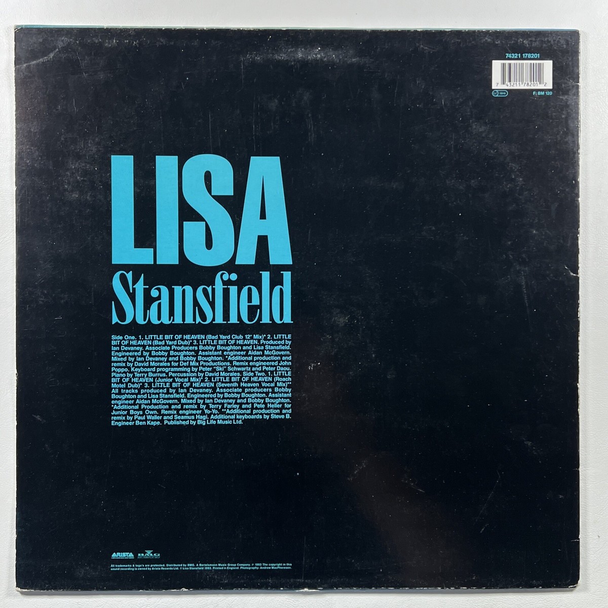 洋楽 The Muzic Cartel Still Standin' CD Lisa Stansfield “Little Bit Of Heaven” Single 12