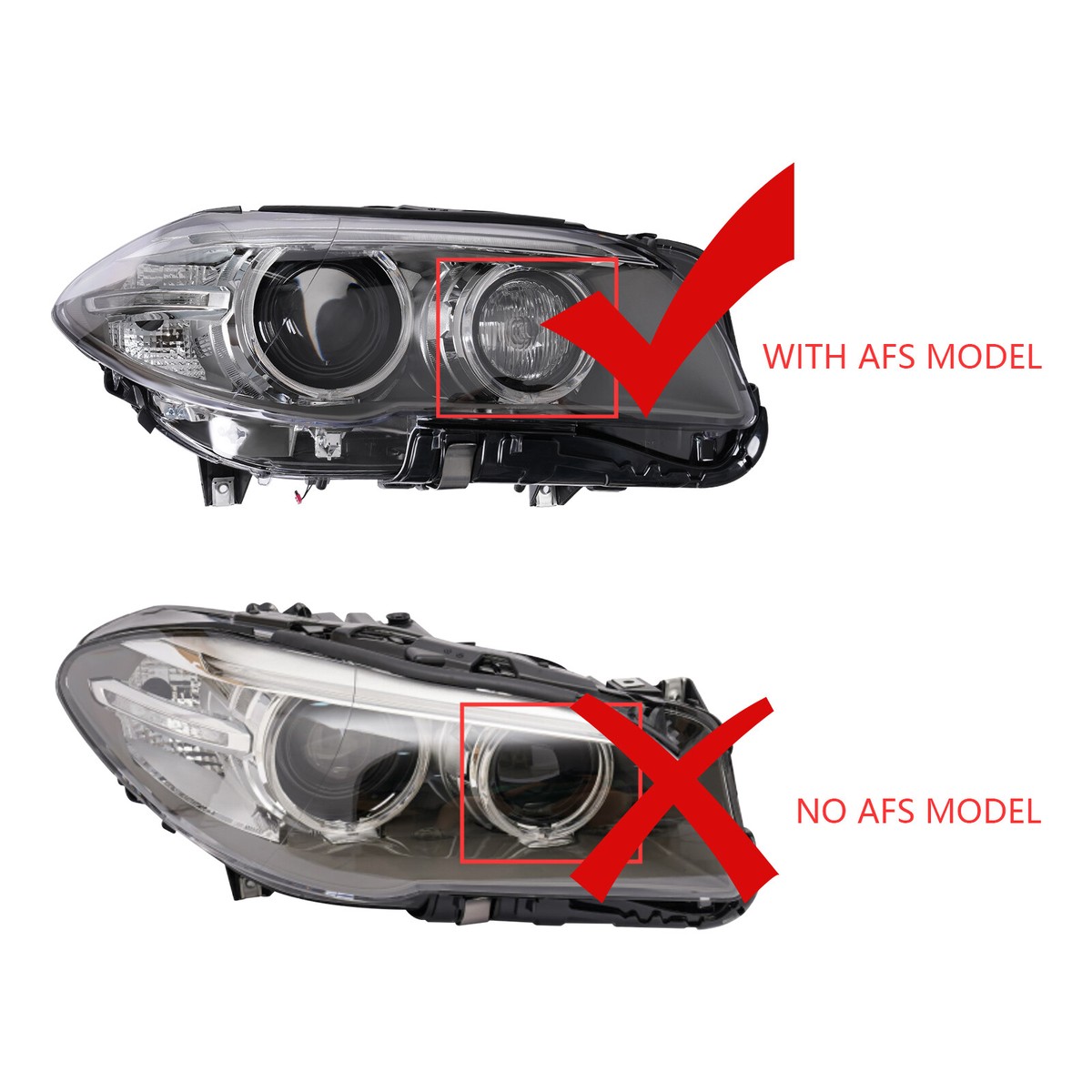 For 2014-2017 BMW 5 Series F10 F18 Adaptive Xenon/HID Headlights w