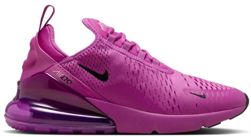Женские кроссовки Nike Air Max 270, цвет фуксия/Черный-За розовым (AH6789 501)