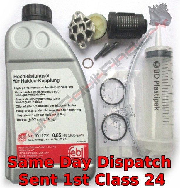 Haldex Oil & Filter Service Kit Range Rover Evoque 2011 2012 2013 2014