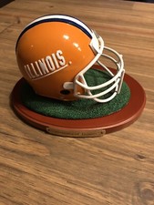 Vintage Collegiate Collectibles U of IL Helmet Replica (3rd in a Ltd. Series).