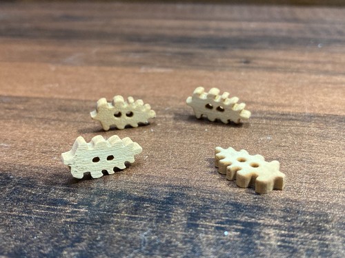 90ps 20mm Trees Wood Buttons Sewing Scrapbooking knitting Craft Cardmaking Bead