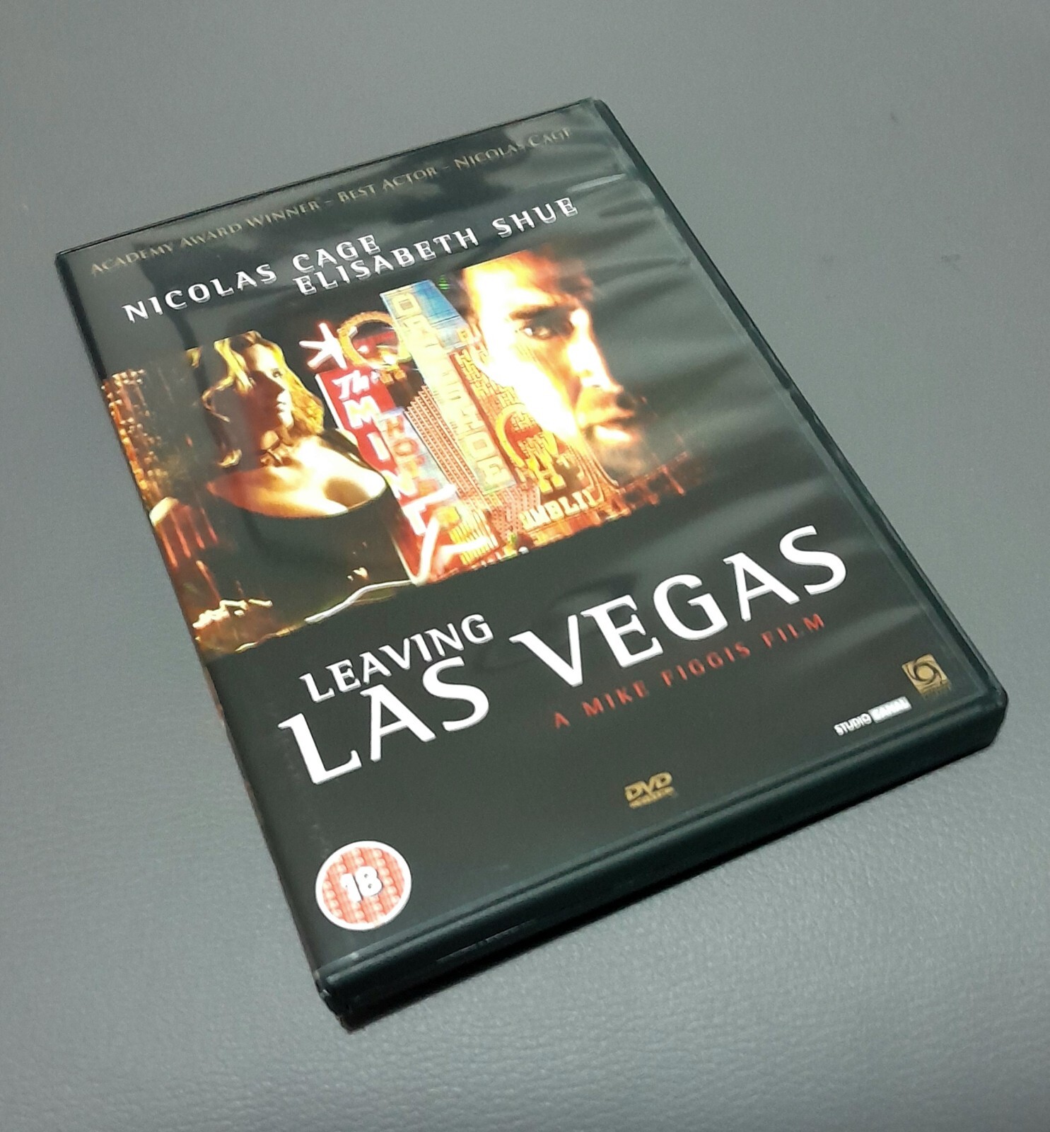 Leaving Las Vegas- DVD- Gritty Drama- 2008- Nicolas Cage, Figgis (DIR) cert 18