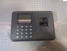 F01H Fingerprint Attendance Employee Punch Time Card *No O Power Cord* #69