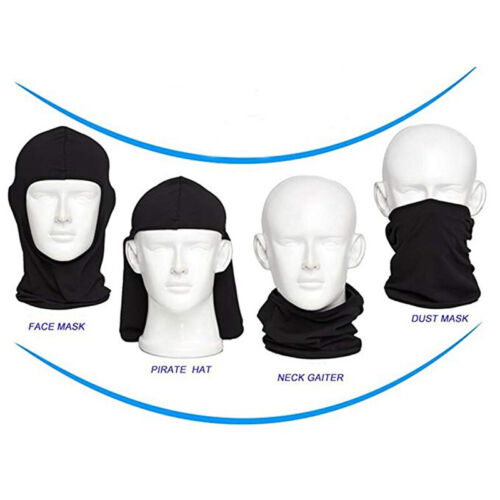 Hunting Balaclava Lycra Full Face Cover Shield Neck Tube Warmers Scarves Snoods - Picture 10 of 33