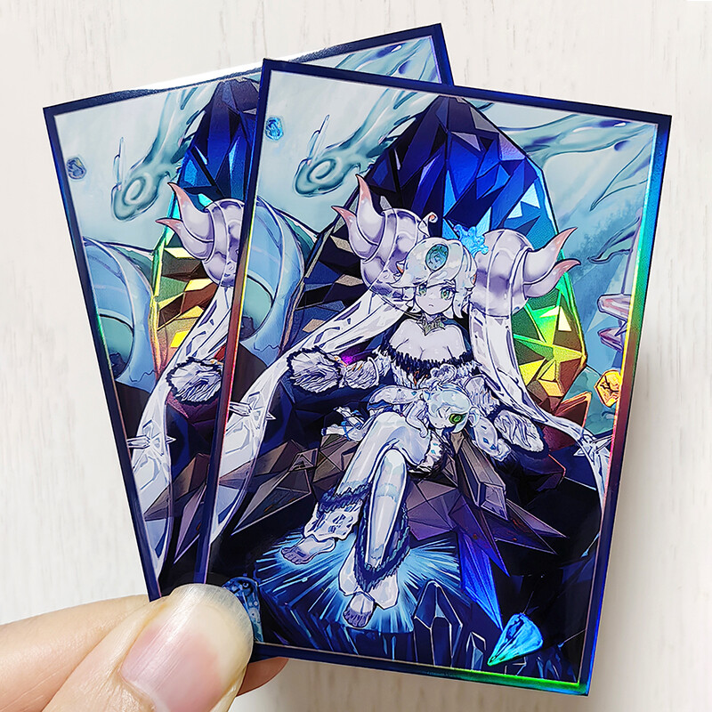 50pcs Yu-Gi-Oh! Anime Icejade Aegirine Rahn Soft Sleeves Card Protectors Gift 50pcs Yu-Gi-Oh! Anime Icejade Aegirine Rahn Soft Sleeves Card Protectors Gift