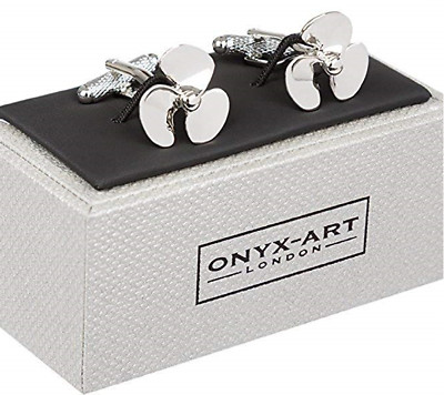 Propeller Manschettenknöpfe Matrosenschiffe in Geschenkbox ONYX Art CK30