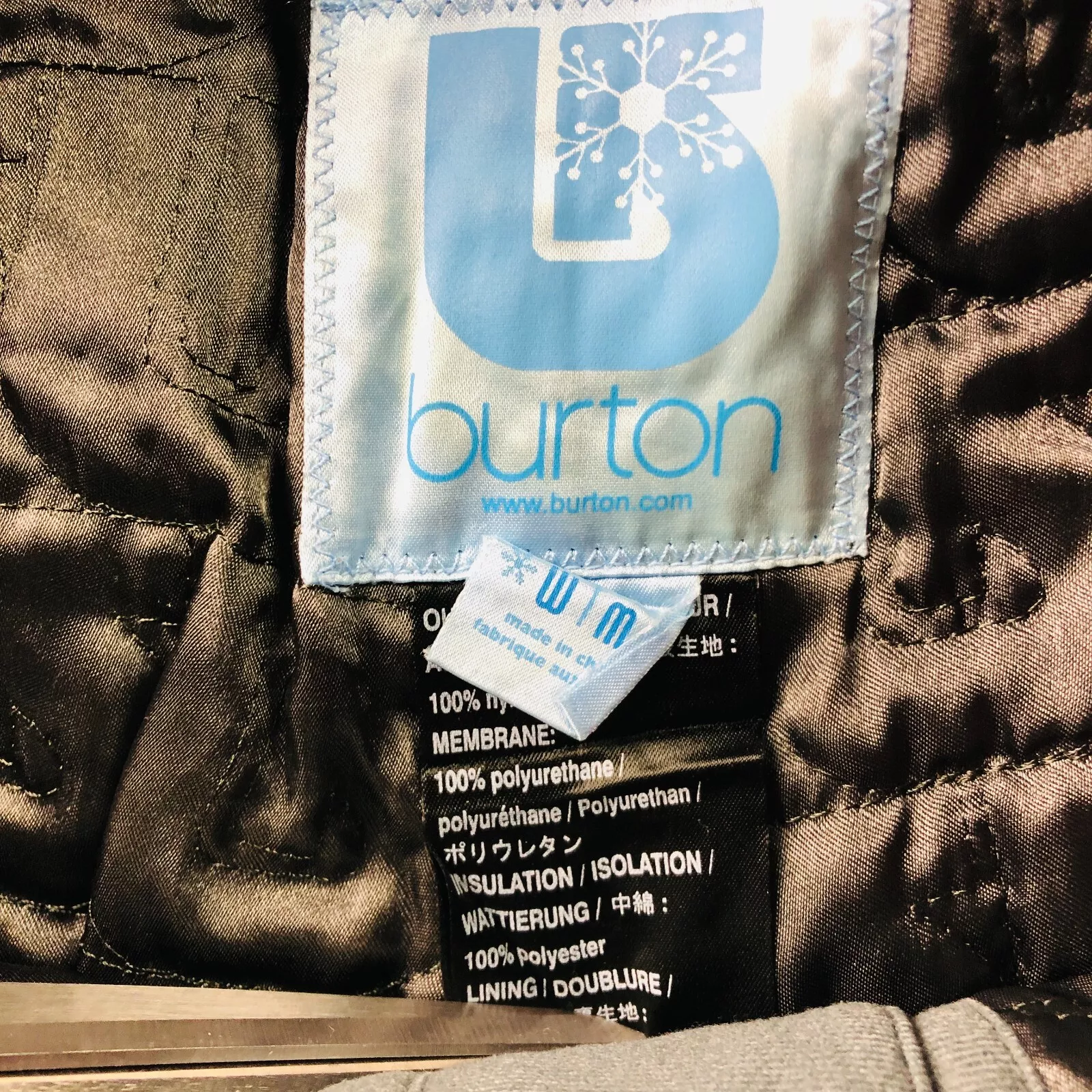 burton nylon waterproof soft shell ski snow pants