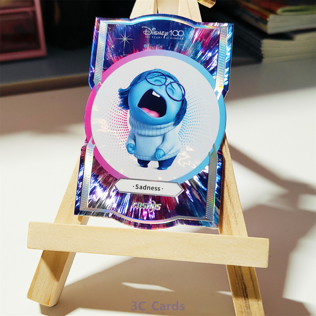 2023 Kakawow Cosmos Disney 100 All Star Die-Cut Sadness YX