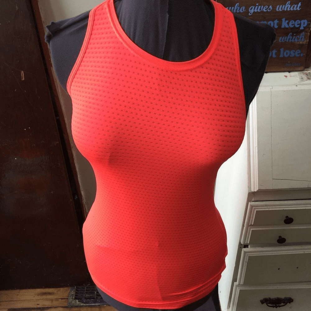 Athleta Renew ribbed racer back athletic tank top