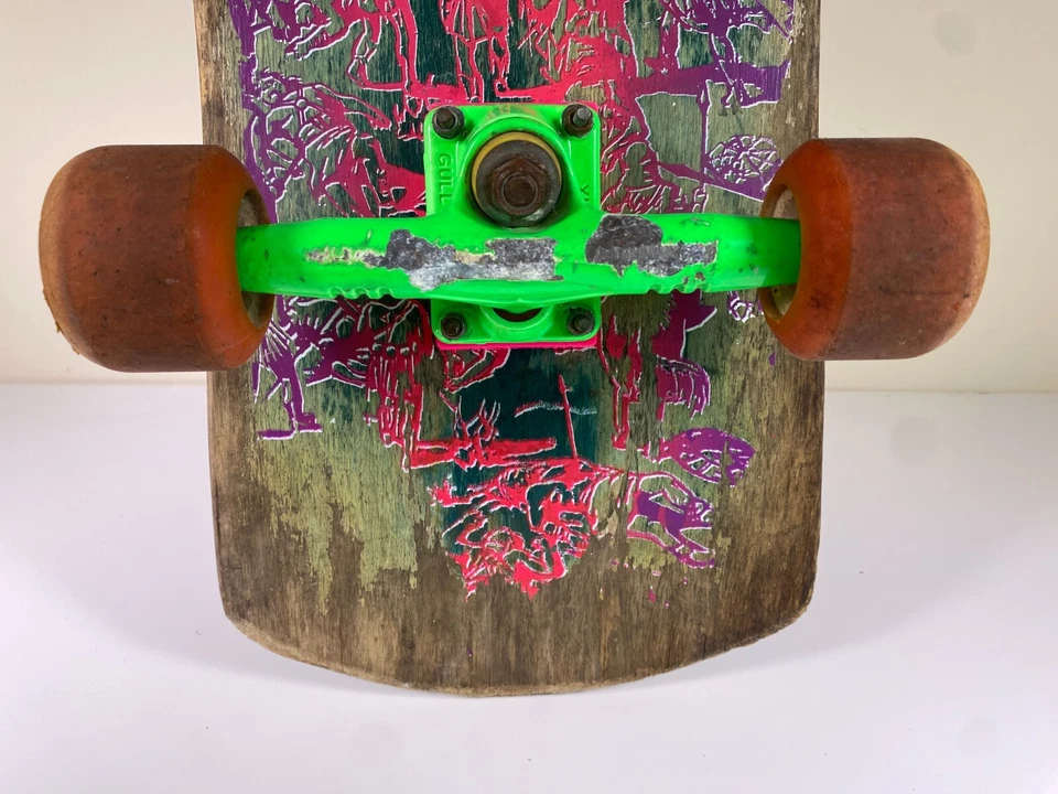 Vintage Alva Eddie Reategui Pro Series Skateboard all Original - Ultra Rare 80's - Image 3 of 4