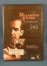 McCarthy Years hosted by Walter Cronkite - Documentary *DVD*