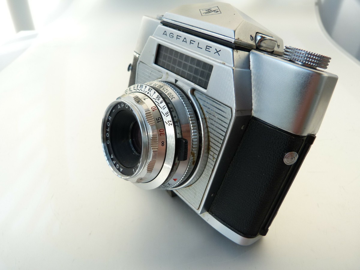 Agfa COLORFLEX Apotar 50mm f2.8 アイレベル Vintage 35mm Camera AGFAFLEX, AGFA COLOR APOTAR 50/2.8 lens.READ