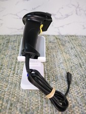 1D Barcode Scanner Reader Tested, Works, Clean, Black Accurate & Wired USB Cable
