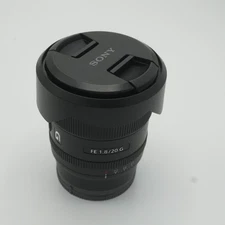Sony FE 20mm f/1.8 G Ultra Wide Angle Full Frame Lens SEL20F18G - EUC
