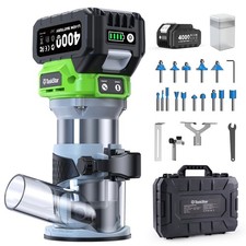 Für Makita 18V Akku Bürstenloser Oberfräse Einhandfräse Trimmer Holz Handfräse