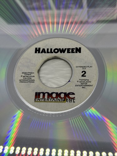 HALLOWEEN LASERDISC - Donald Pleasence, John Carpenter, Jamie Lee Curtis - RARE - Afbeelding 12 van 12