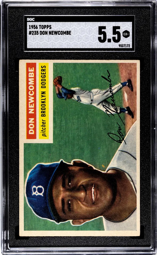 1956 Topps Don Newcombe #235 SGC 5.5