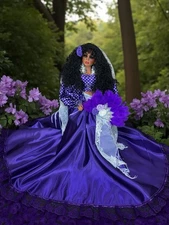 Gipsy Doll,muñeca Gitana De Religion ,Yoruba,santeria,boveda Espiritual