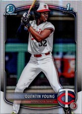 2025 Bowman Draft #BDC-92 Quentin Young Chrome Refractor