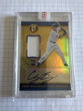 2017 Panini Gold Standard Cody Bellinger RPA /99 Auto Autograph Dodgers Yankees