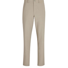 Chaps Golf Chino Pants Size 42x32 Moisture Wicking,Khaki, Slim Fit Tapered Leg