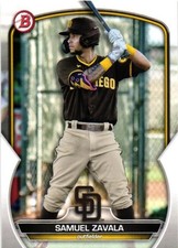 2023 Bowman - Prospects Samuel Zavala #BP-75 (RC)