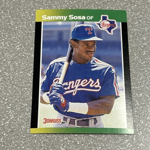 1989 Donruss Baseball's Best Box Set Sammy Sosa #324 Rookie Rc