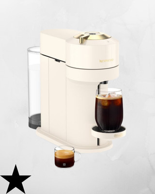 Nespresso ENV120WGAE Vertuo Next Coffee and Espresso Machine -WHITE/GOLD