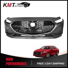 For 2019 2020 2021 2022 2023 Mazda 3 Sedan Complete Front Bumper Bdts50031ebb
