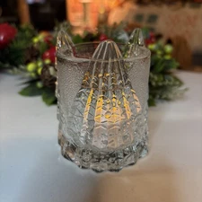 Celebrations Christmas Tree Votive Candle Holder 3.25"