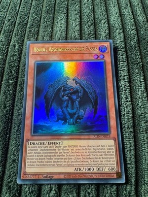 Yugioh Karte Nebulus, Drachenherrscher der Pannen Ultra Rare 1st Auflage 
