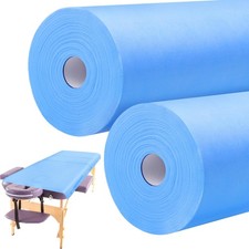 2 Rolls Disposable Non Woven Bed Sheets Massage Table Paper Covers Non Woven ...