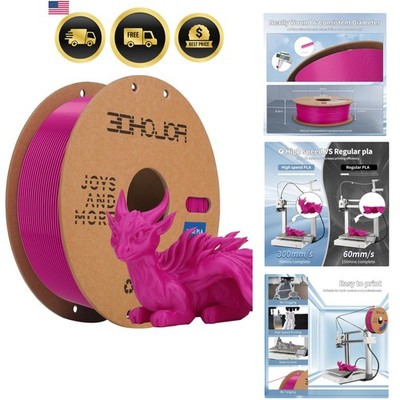 3D Printing Filament High-Speed PLA Filament 1.75mm 300mm/s 1kg Cardboard Spo...