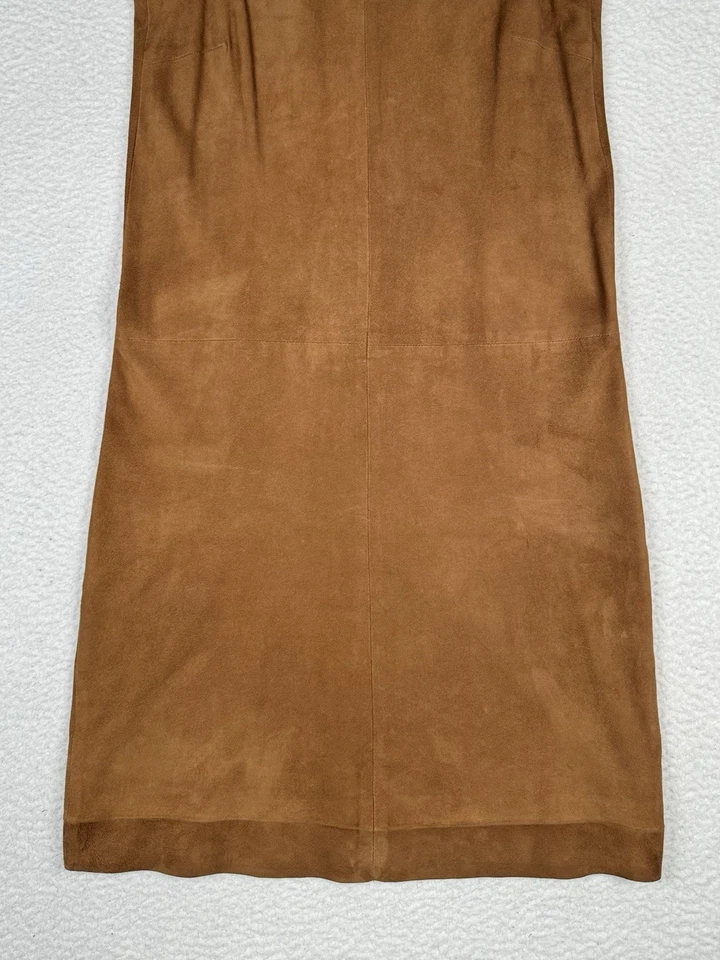 Polo Ralph Lauren Women's Goat Suede Brown Dress size 2 - Read - Image 3 of 4
