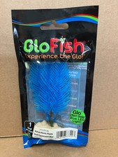 Tetra Glofish Glow Plant Fluorescent Small Blue Plant Aquarium Ornament