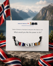 FIFA World Cup 2026 NORWAY Erling Haaland Fan Bracelet - Bank of America