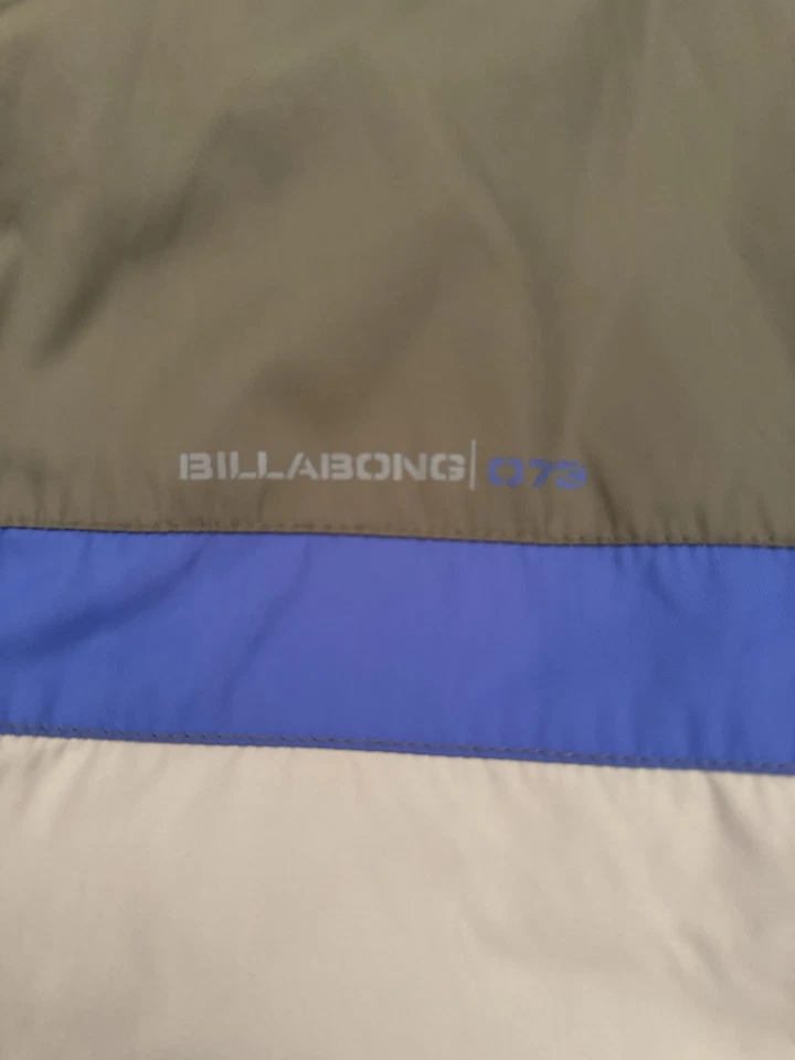 Chaqueta de nailon vintage Billabong Colorblock snowboard con capucha Foto 3 de 4
