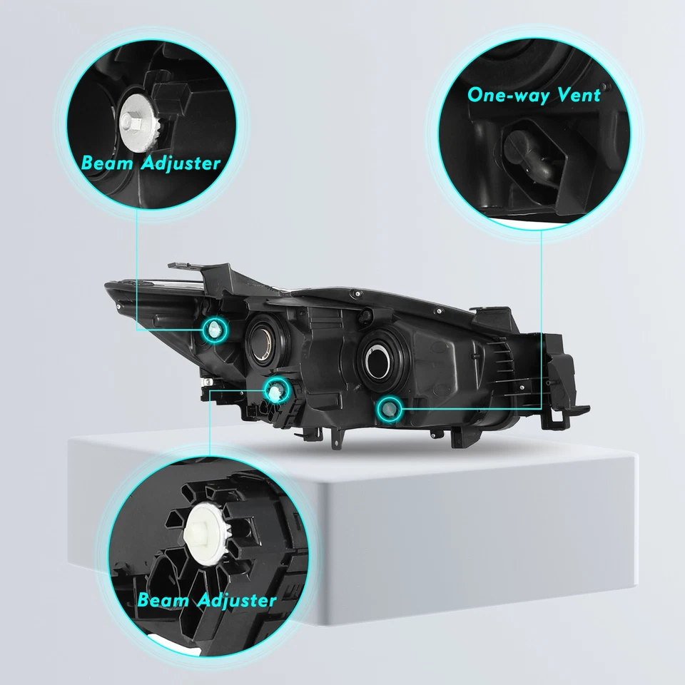 适用于 2013 2014 2015 年 2016 年马自达 CX-5 CX5 工厂卤素灯左侧 — 第 3/4 张图片