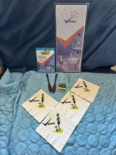 Rare VTG Venus Las Vegas Shag Tiki Napkins Matchbook Swizzles & Menu Set