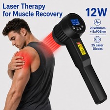 12W Kaltlaser Therapie Gerät Linderung Muskel Gelenkschmerzen Körper Haustiere