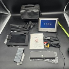 Coby TF-DVD7705 Portable DVD Player 7" Screen Remote Case Accessories Tested