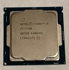 Intel Core i7-7700 SR338 3.60GHz CPU Processor. Tested