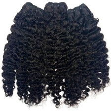Burmese Curly 100 Human Hair Bundle Deals