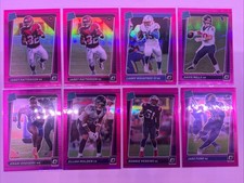 2021 Donruss Optic Rated Rookie Pink Prizm Lot of 8 Cards ALL NEW