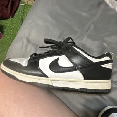 Nike Black and white panda dunk low size 9.5 men s 