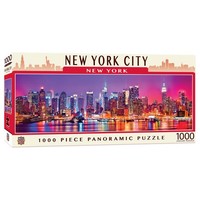 Masterpieces - 1000 Piece Jigsaw Puzzle, New York City Panoramic, Fu (Us Import)