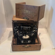 Williams Automatic Check Protector Punch Automatic Bank Punch New York City 
