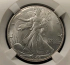 1944 Walking Liberty Half Dollar PGA MS65