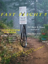 Fast Flight Bowstring D97   16 Strand   Fits Bear Grizzly, Samick, ILF Recurves